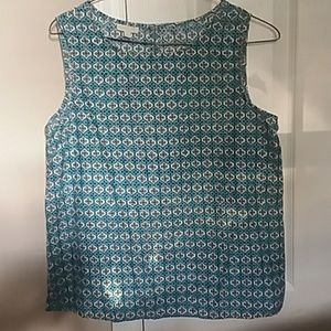Talbots patterned tank